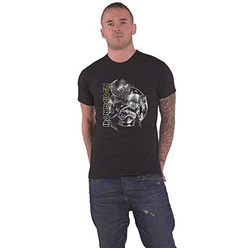 Iron Maiden T-Shirt The Future Past Tour 23 Greyscale